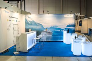 Barpallar SKF Motion Technologies Nor Shipping 2019 Monter Maxibit Stage Front Row Exhibitions
