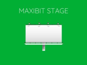 Hire Maxibit Stage Front Row Exhibitions