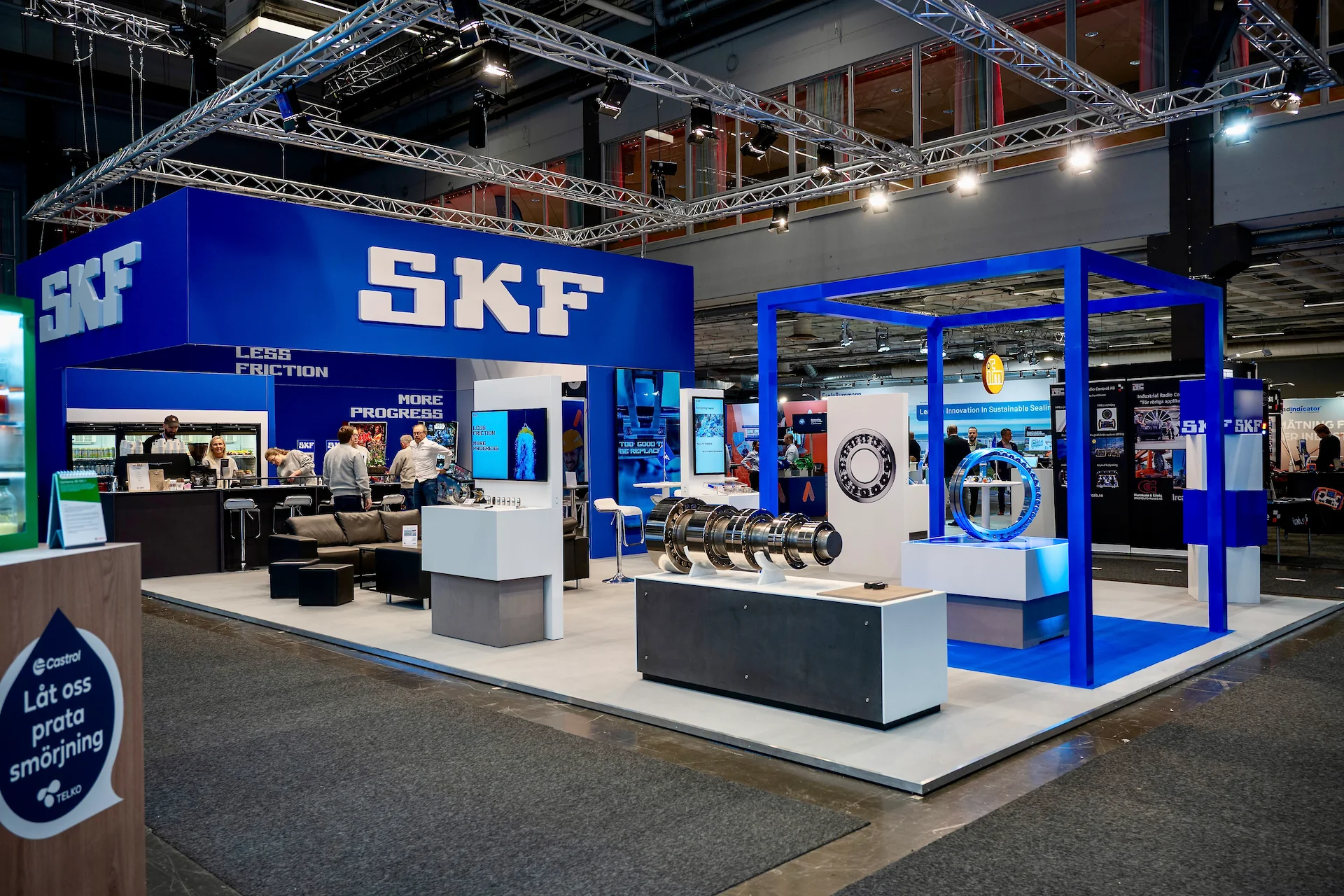 Monter för SKF Underhållsmässan 2026